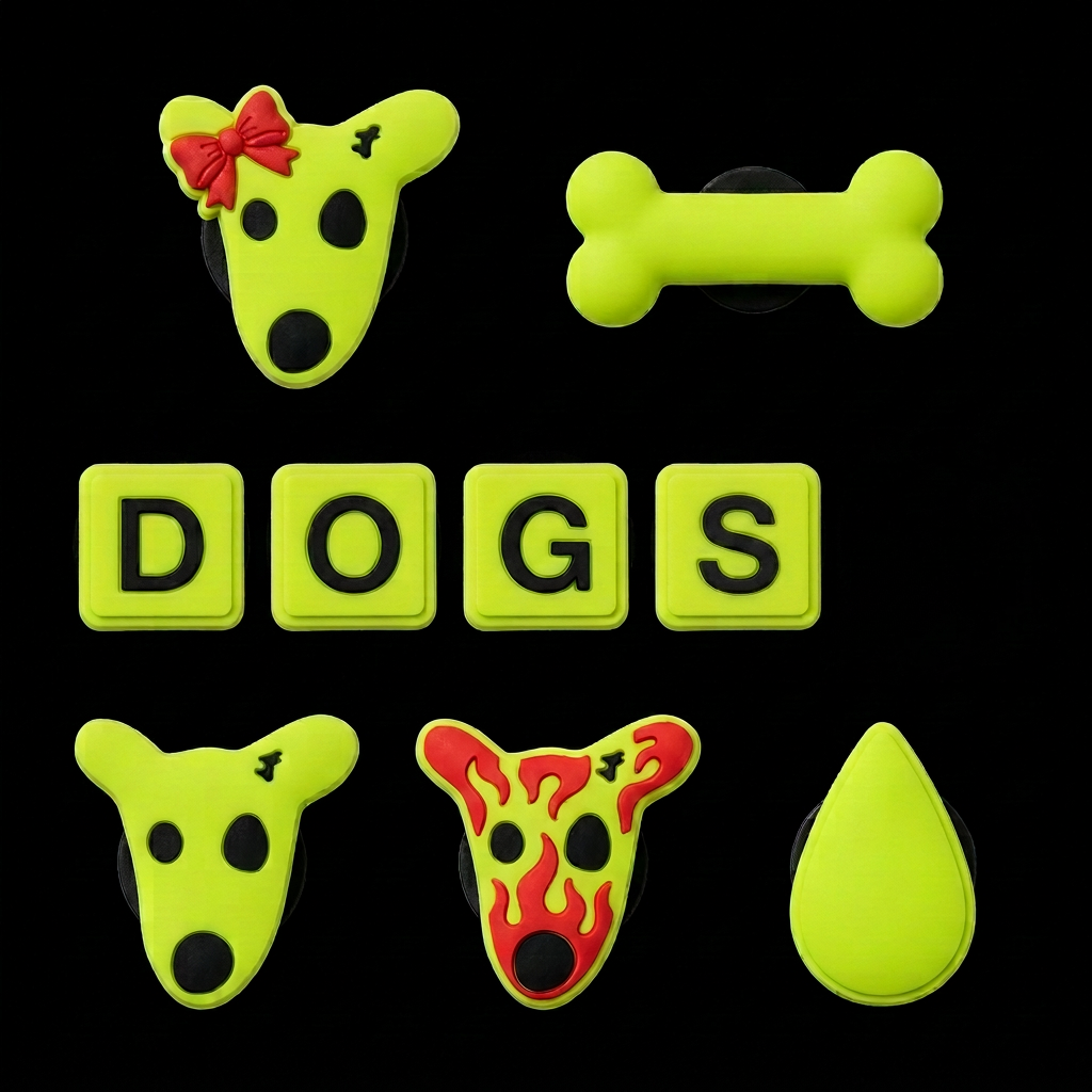 DOGS Jibbitz Pack
